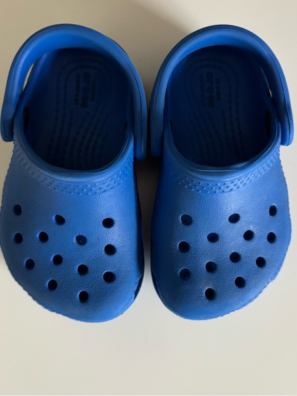 Kids Blue Crocs Shoes 5C